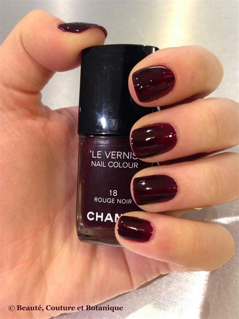 vernis chanel rouge noir marionnaud|temptalia chanel rouge noir.